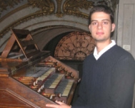 Il giovane organista Andrea Buccarella